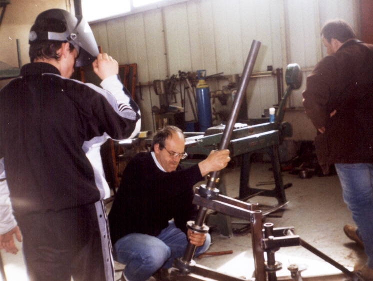 Installing the axes