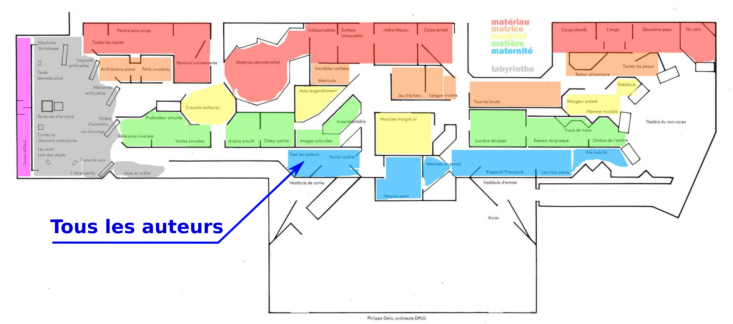 plan de l’exposition